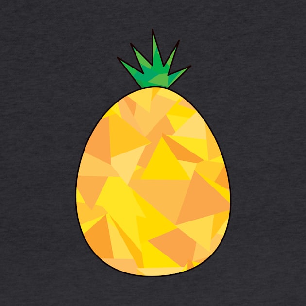 Geometric Pineapple by Ezzie